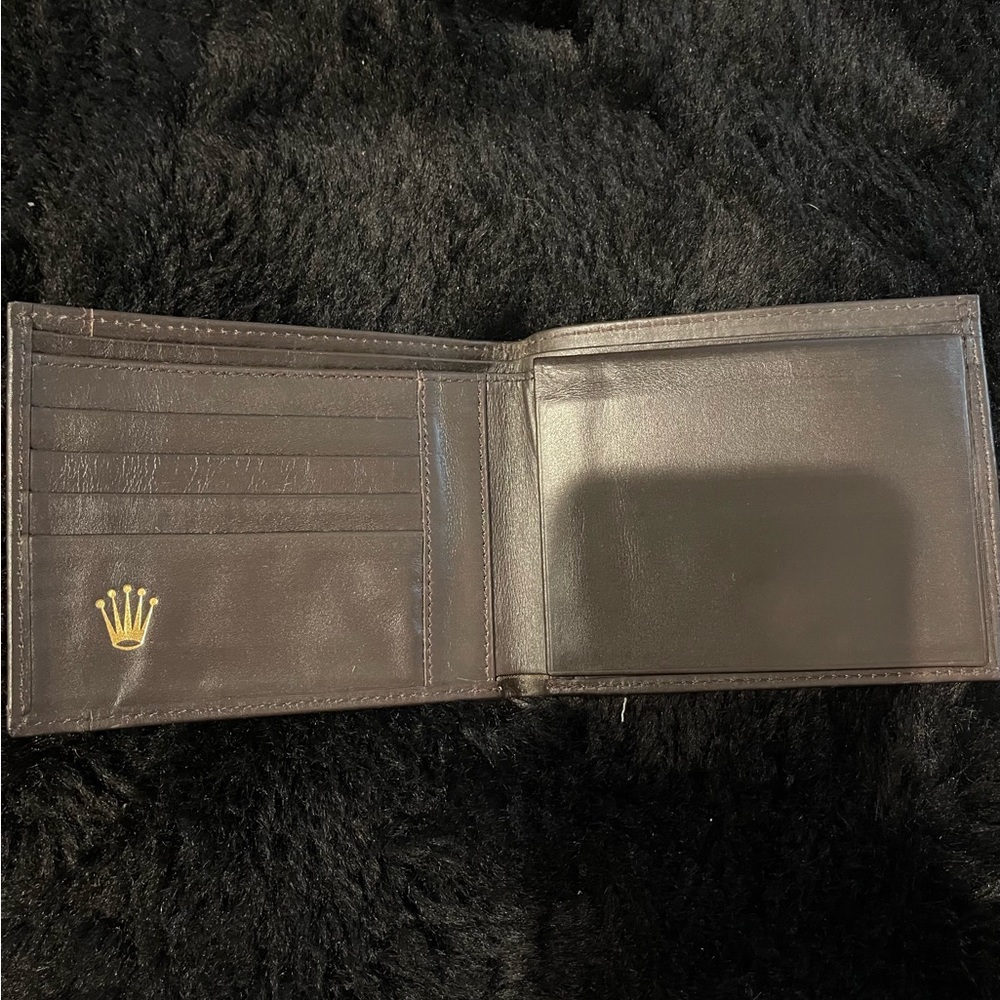 Rolex bifold wallet